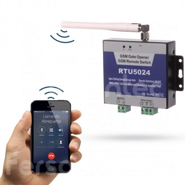 Apriporta GSM RTU5024 Con Controllo SMS, Relè Programmabile Per Cancelli, Garage E Macchine